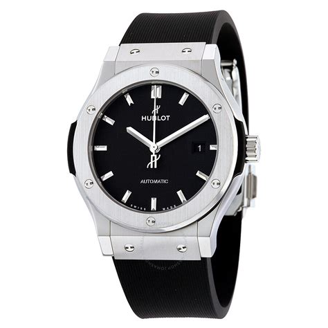 hublot classic fusion automatic black magic|Hublot classic fusion black dial.